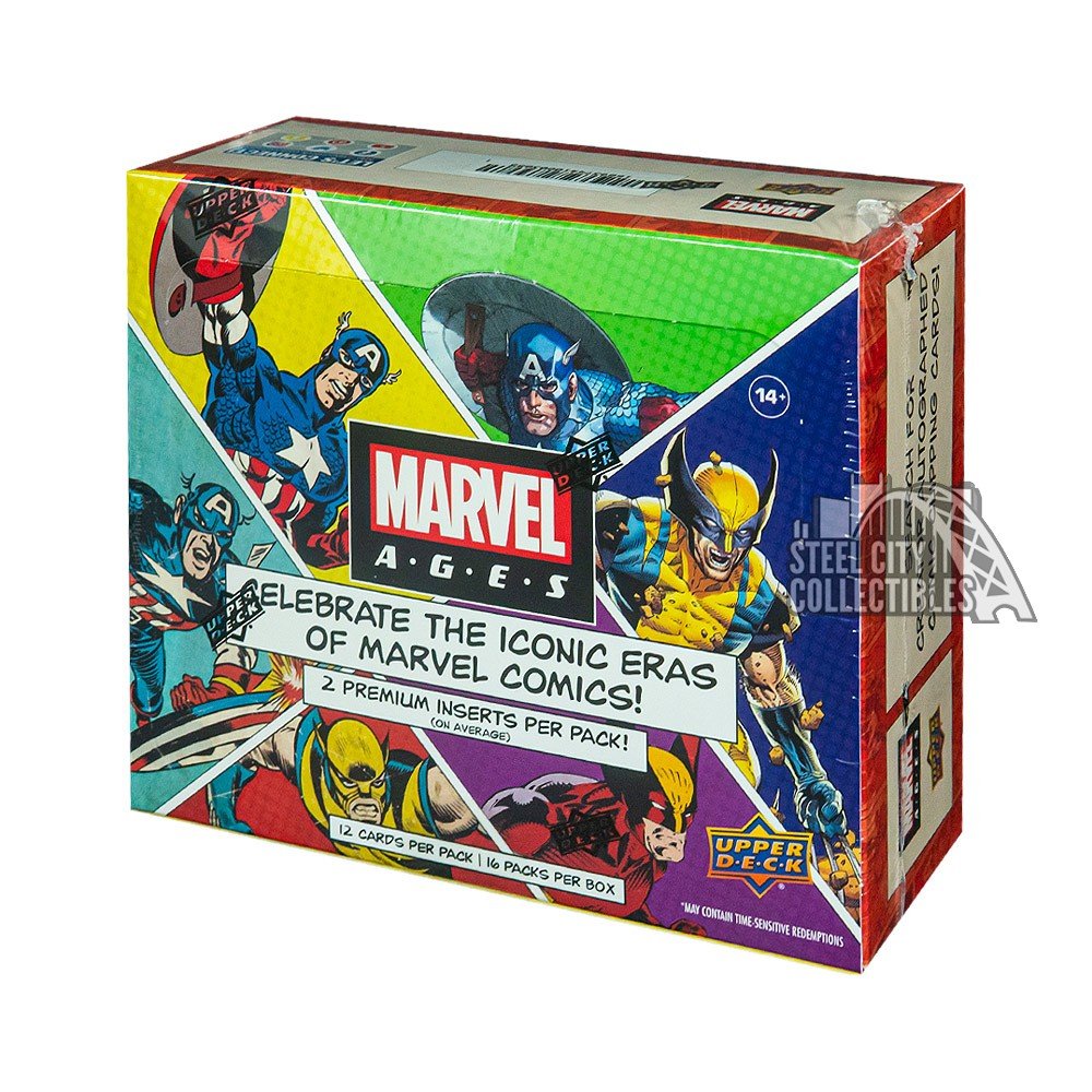 2020 Upper Deck Marvel Ages Hobby 10 Box Case | Steel City