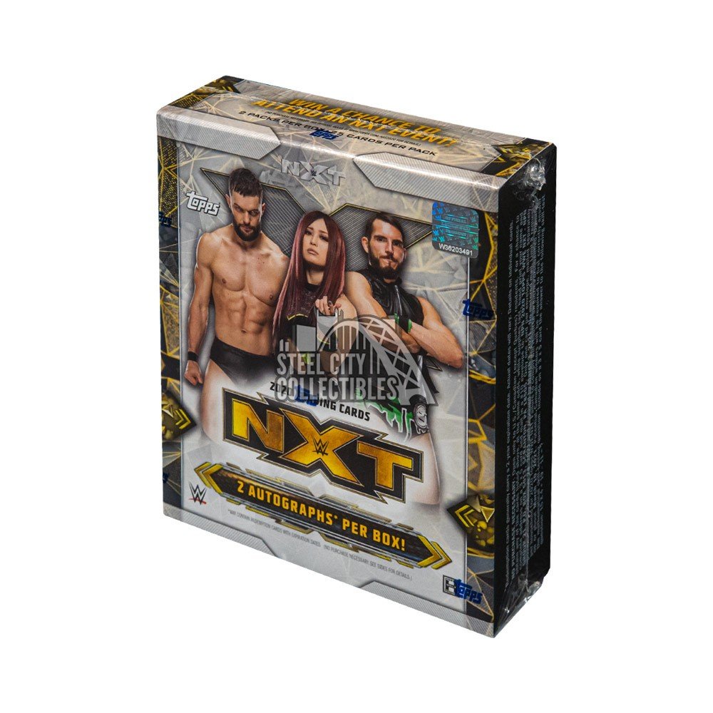 2020 Topps WWE NXT Wrestling Hobby Box Steel City Collectibles
