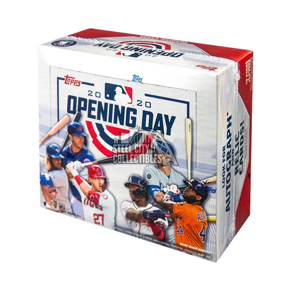 2020 Topps Opening Day Baseball Hobby Box Steel City Collectibles