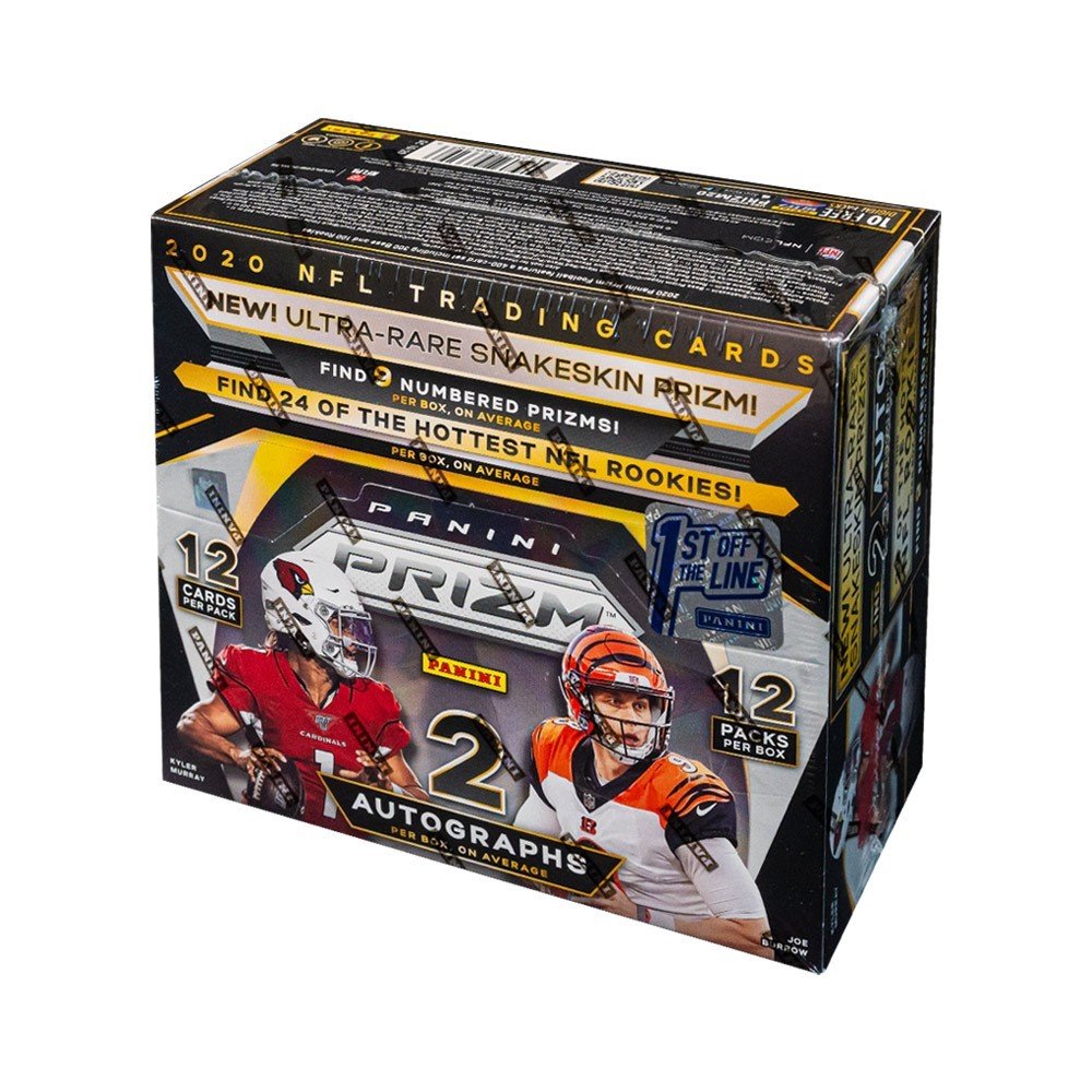2020 Panini Prizm Football Hobby Box 1st Off The Line Random Pack