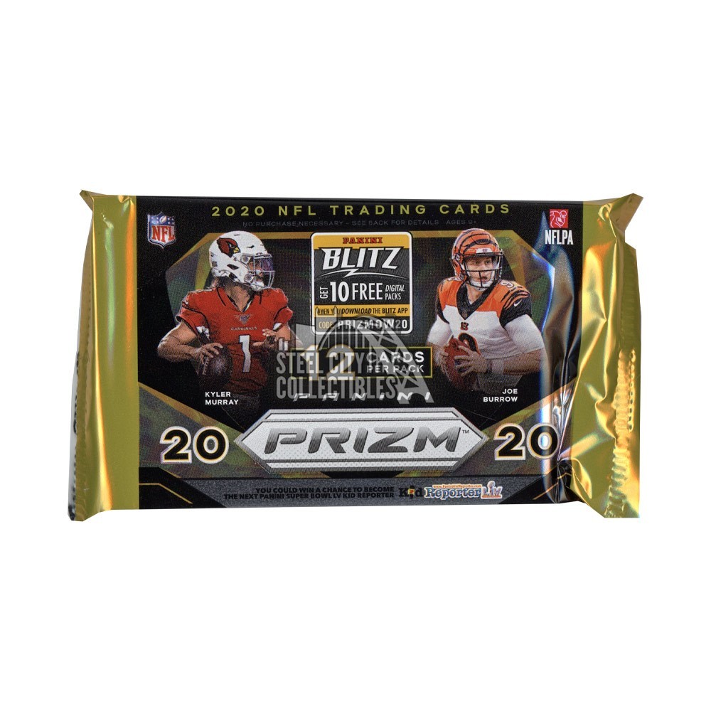 2020 Panini Prizm Football Hobby Pack Steel City Collectibles
