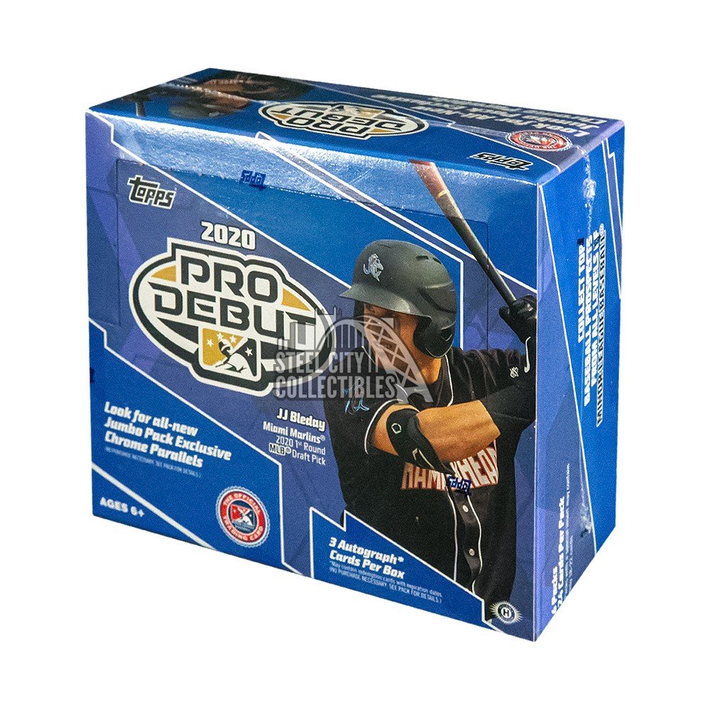 2020 Topps Pro Debut Baseball HTA Hobby Jumbo Box Steel City Collectibles
