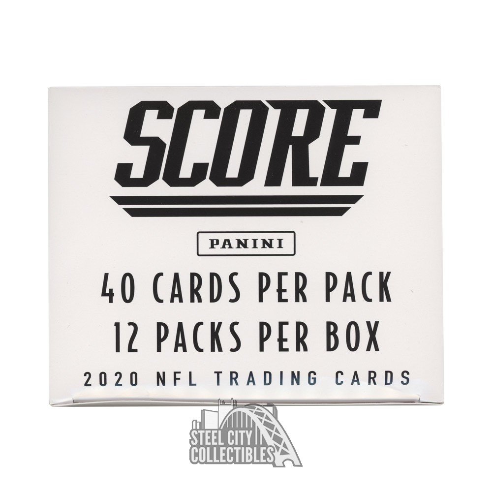 40 CARDS Per Pack 2020 Panini Score Football Factory Sealed Fat Pack LOT X2 