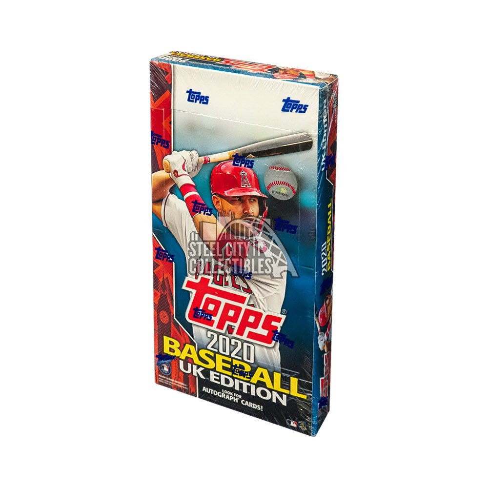 2020 Topps Baseball UK Edition Box Steel City Collectibles