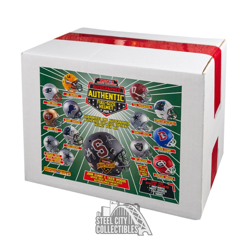 2020 Tristar Hidden Treasures Authentic Autographed Full Size Helmet