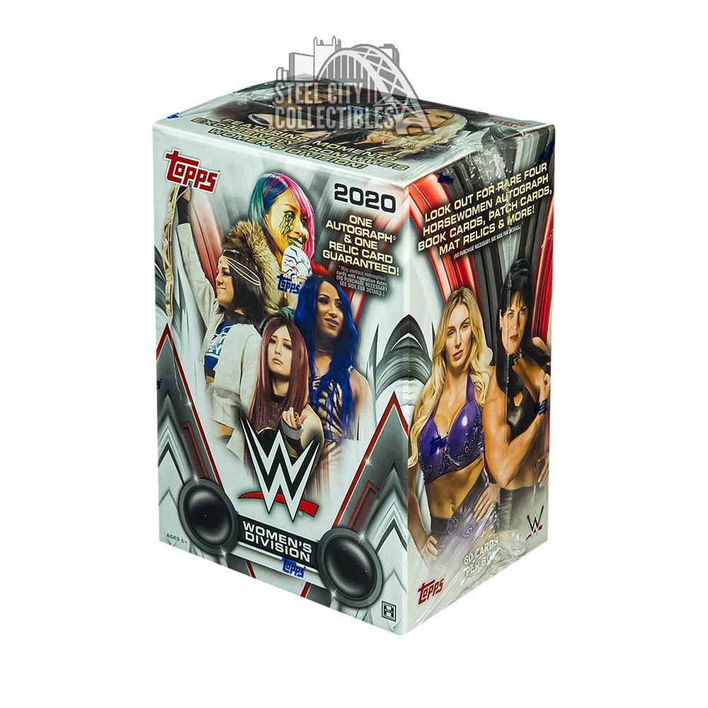 2020 Topps WWE Women's Division Wrestling Hobby Box Steel City