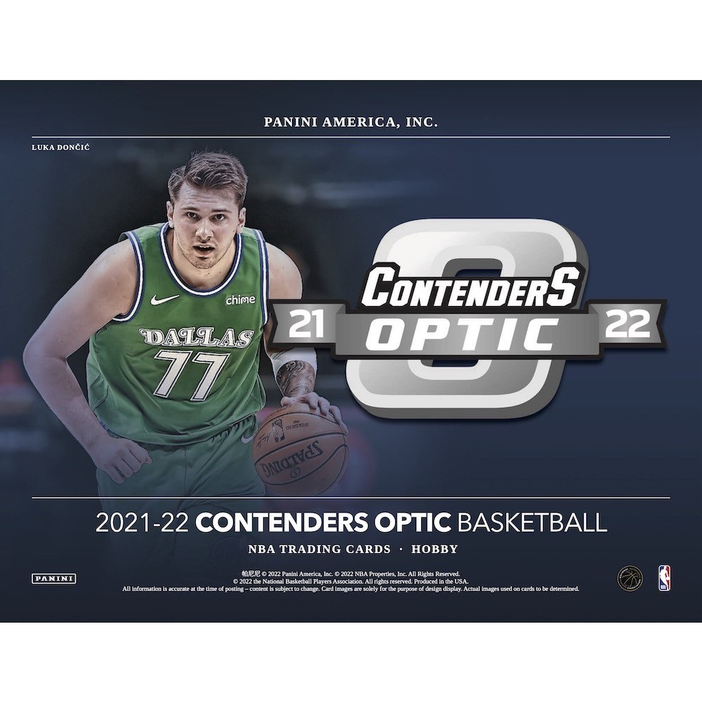 202122 Panini Contenders Optic Basketball Hobby Box Steel City