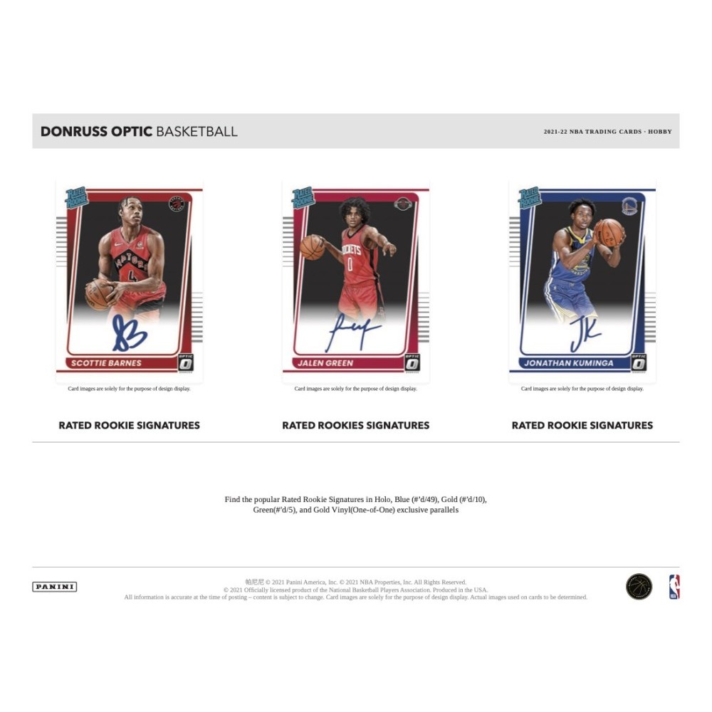 2021-22 Panini Donruss Optic Basketball Hobby Box