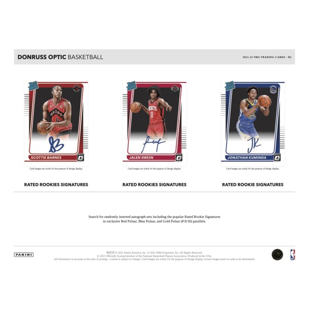 2021-22 Panini Donruss Optic Basketball H2 Hobby Hybrid Box