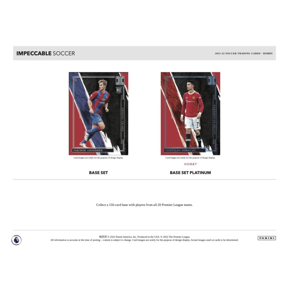 2023/24 Panini Impeccable Soccer Hobby Box | Rebel Card Shop