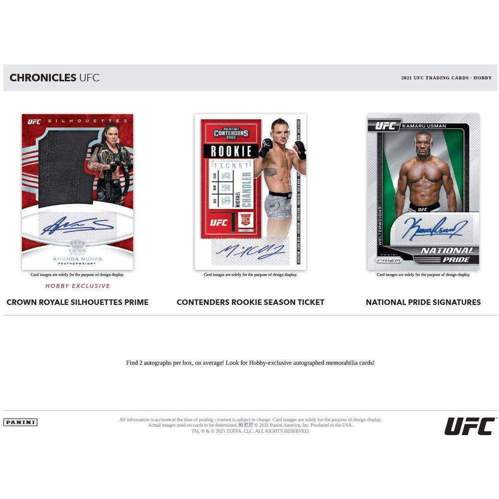 その他 UFC Chronicles hobby sealed wax 2021 NEW 2021 PANINI Chronicles UFC hobby sealed Box | eBay