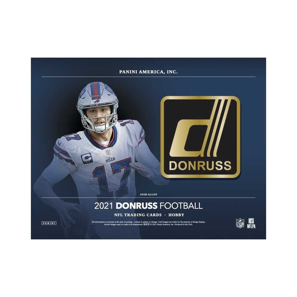 2021 Panini Donruss Football Hobby 18Box Case Steel City Collectibles