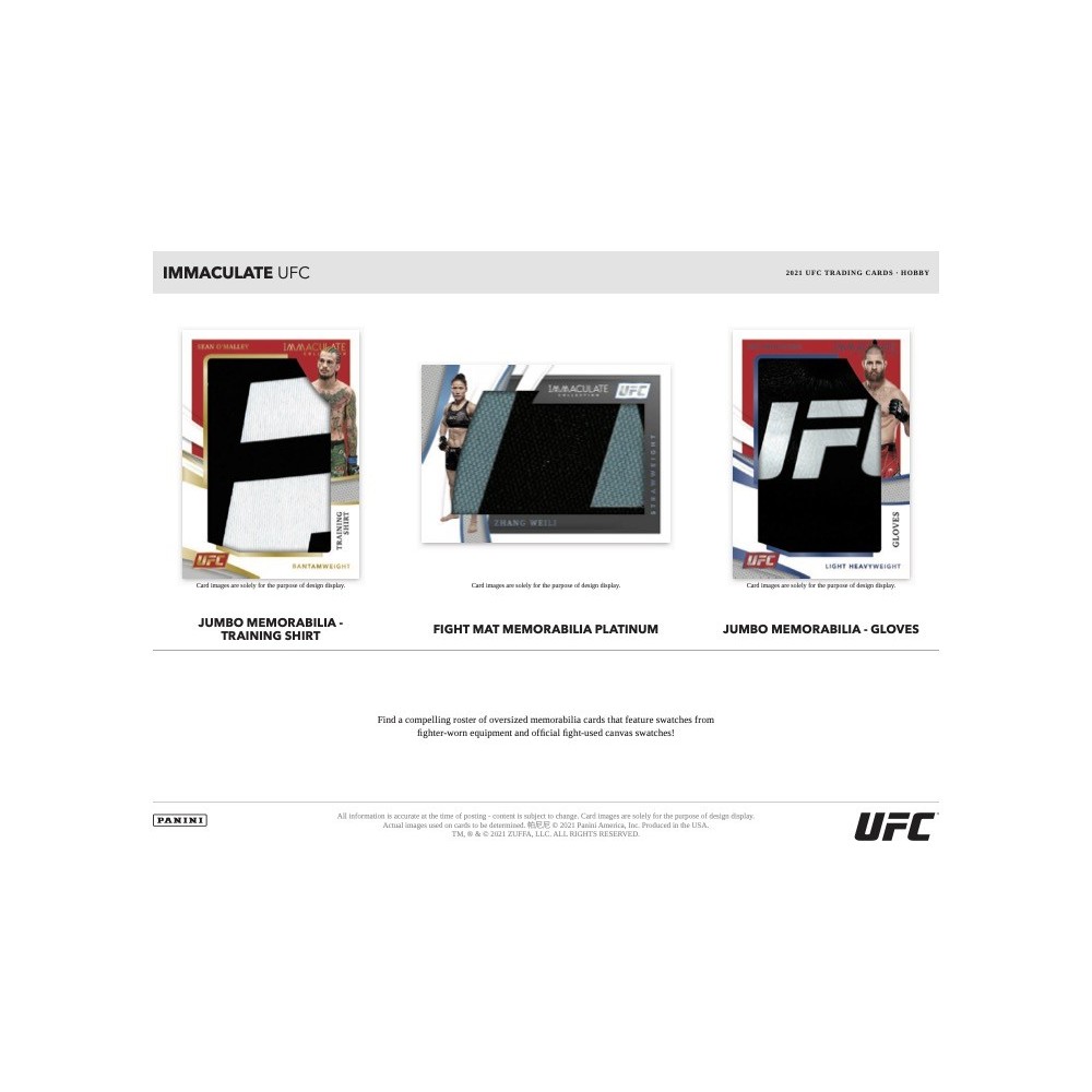 2021 Panini Immaculate UFC マイケル チャンドラー Michael Chandler