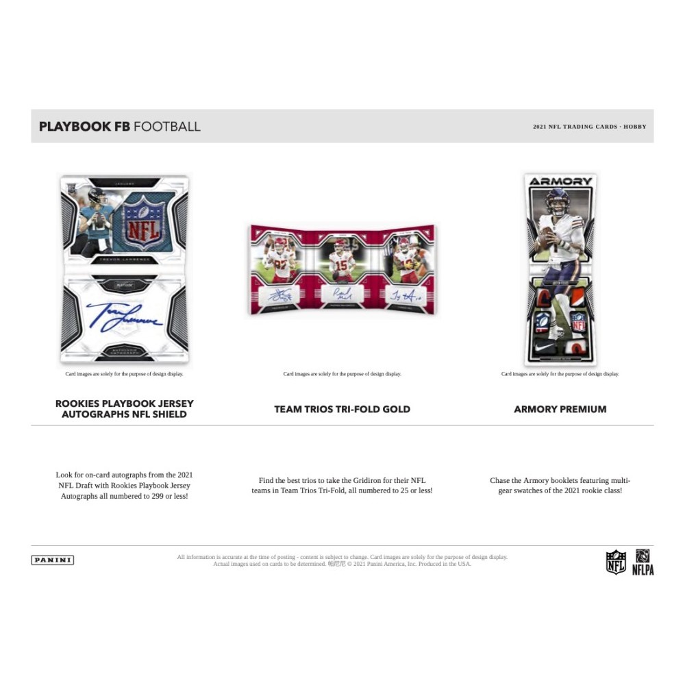 2021 Panini Playbook Football Hobby Box | Steel City Collectibles