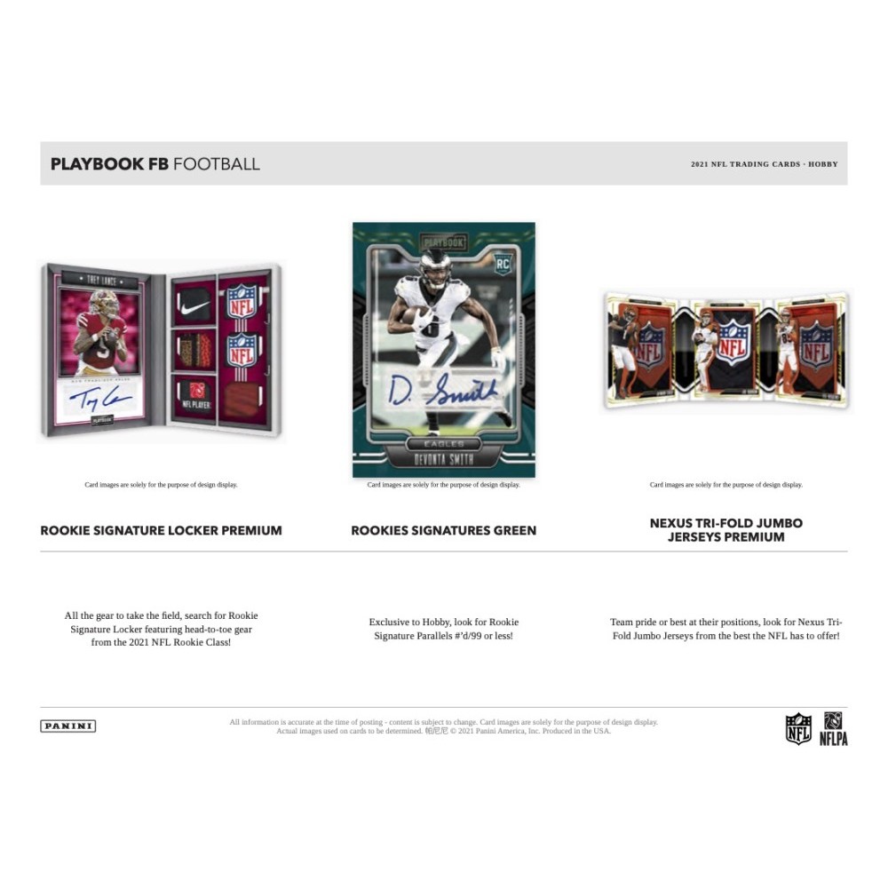 2021 Panini Playbook Football Hobby Box | Steel City Collectibles