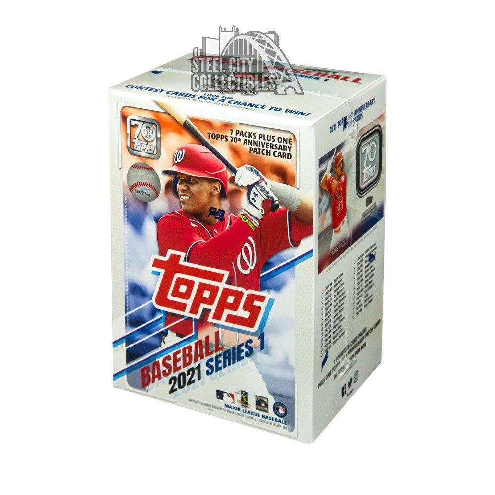 2021 Topps Series 1 Baseball 7 Pack Blaster Box Steel City Collectibles