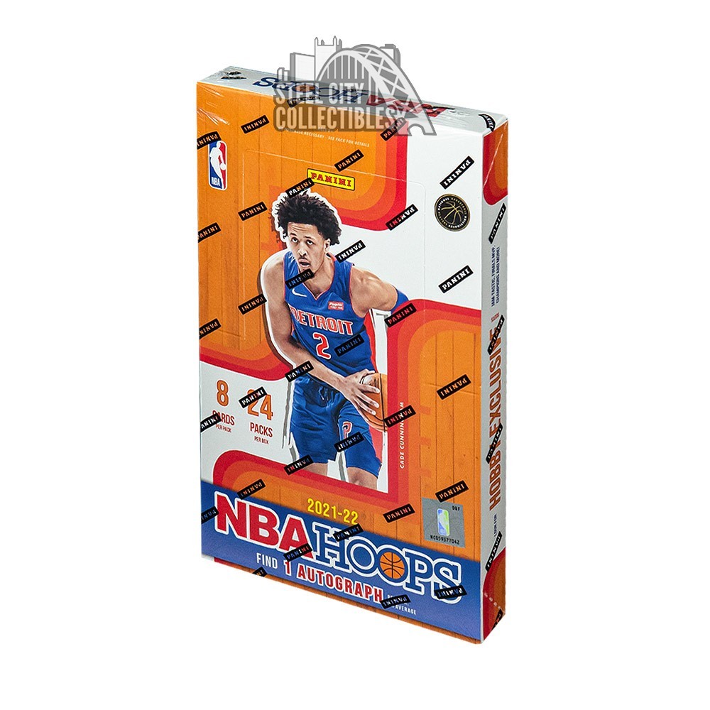 2021/22 Panini NBA Hoops Basketball Retail 24-Pack Box