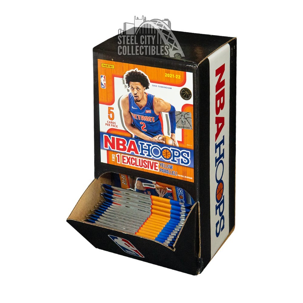 202122 Panini Hoops Basketball 48 Pack Gravity Feed Box Steel City