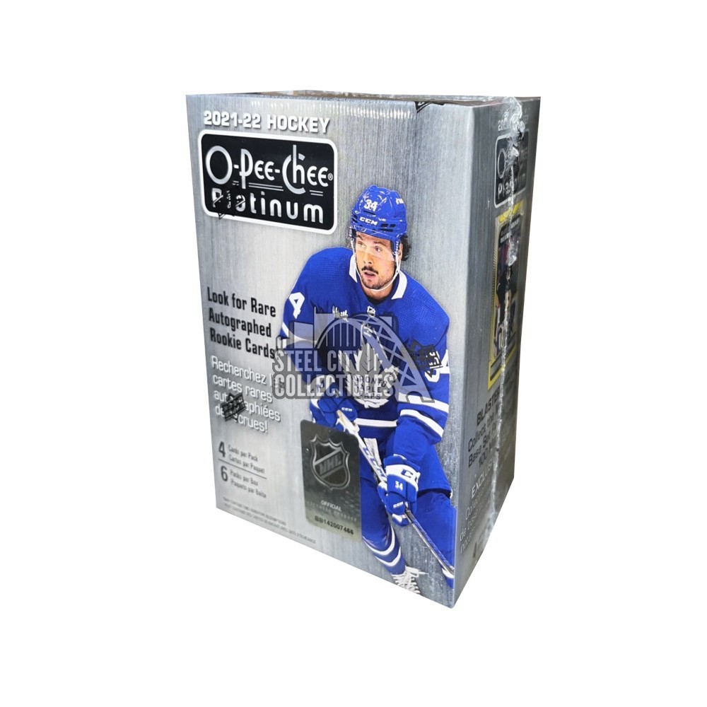 202122 Upper Deck OPeeChee Platinum Hockey Blaster Box Steel City Collectibles
