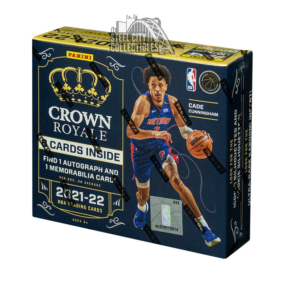 2017/18 Panini Crown Royale Basketball Factory Sealed Hobby Box 