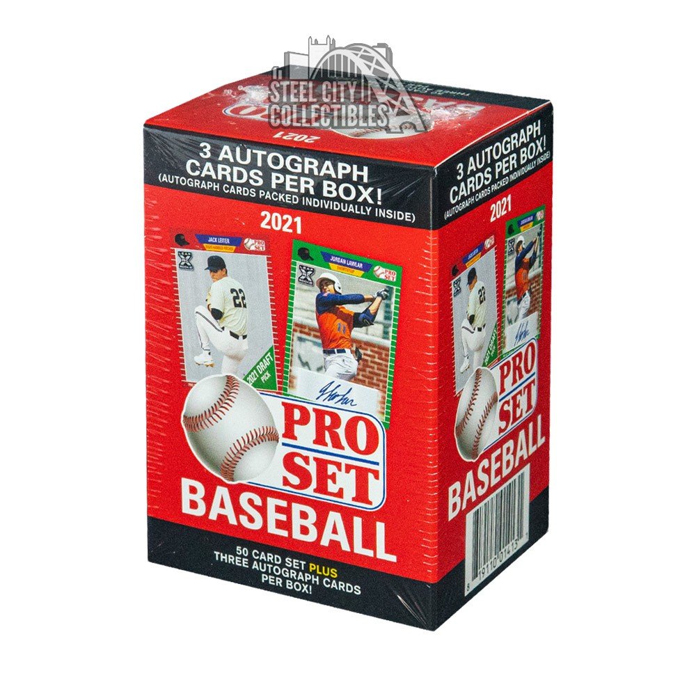 2021 Pro Set Baseball Hobby Blaster Box Steel City Collectibles