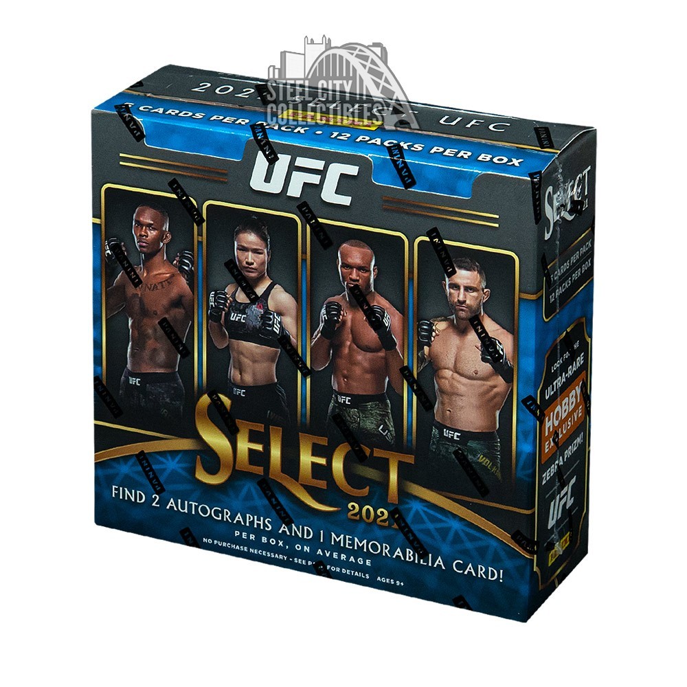 2021 Panini Select UFC Hobby Box Steel City Collectibles