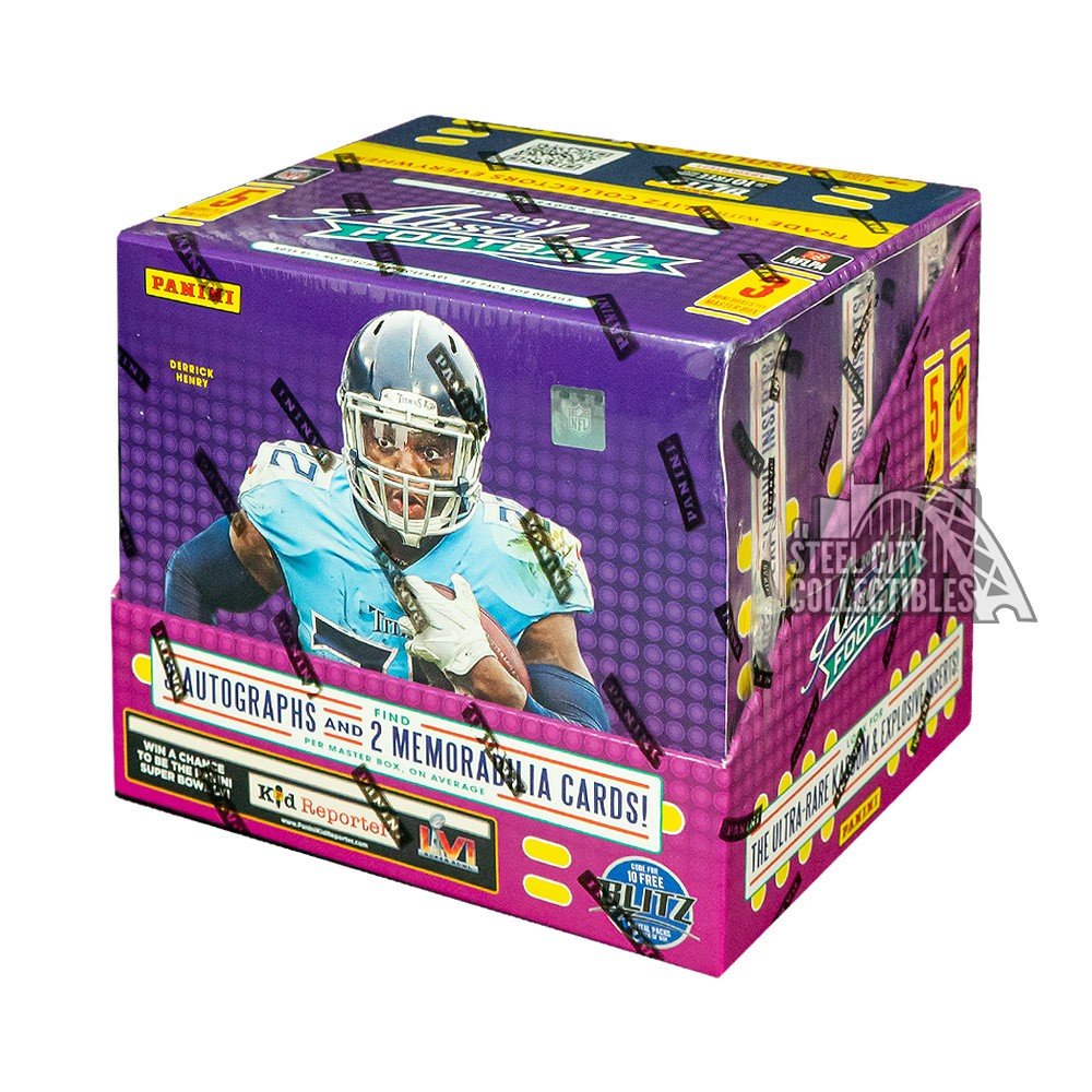 thumbnail image 2 of 2021 Panini Absolute Football Mega Box – Factory Sealed – Hobby Box With Autographs & Memorabilia Cards 2 of 4