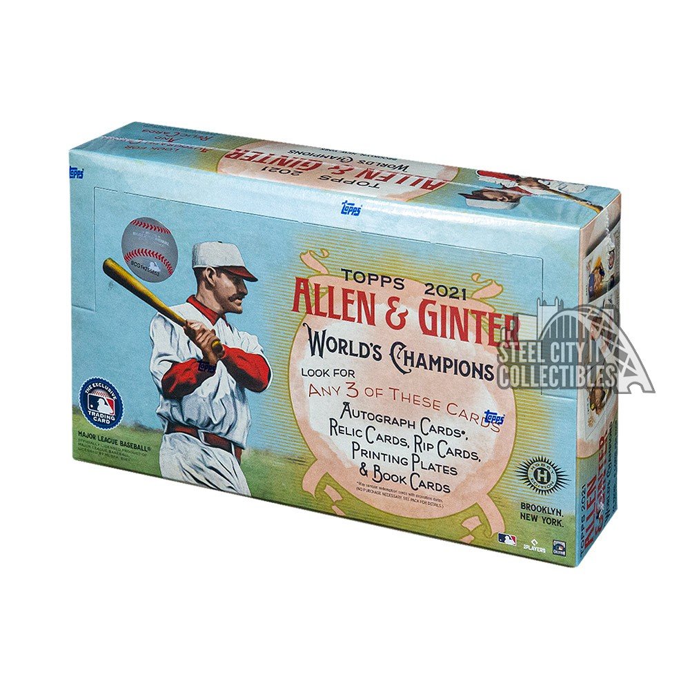 2021 Topps Allen & Ginter Baseball Hobby Box Steel City Collectibles