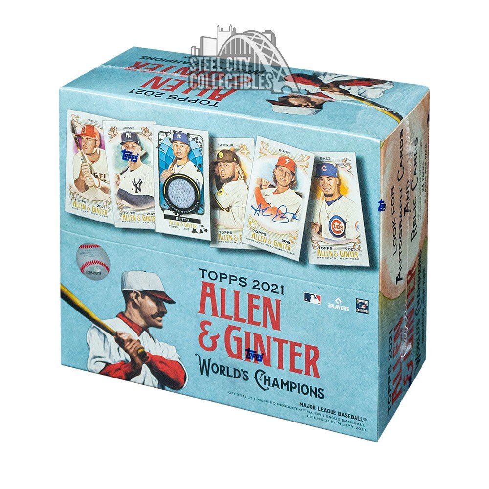 2021 Topps Allen & Ginter Baseball 24 Pack Retail Box Steel City