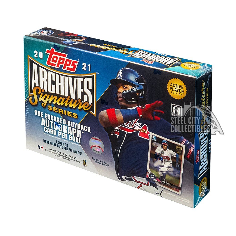 2021 Topps Archives Signature Series Active Player Edition Hobby Box