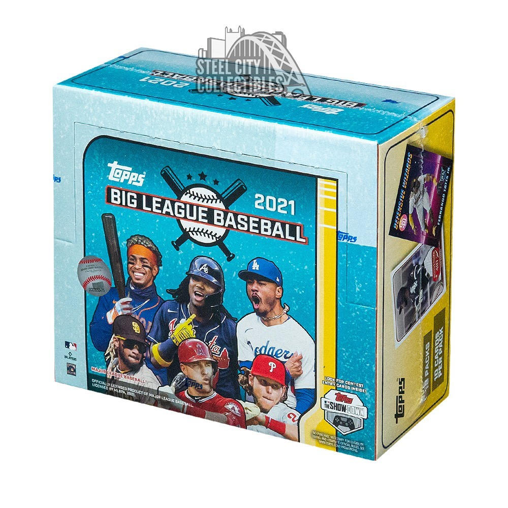 2021 Topps Big League Baseball Hobby Box Steel City Collectibles