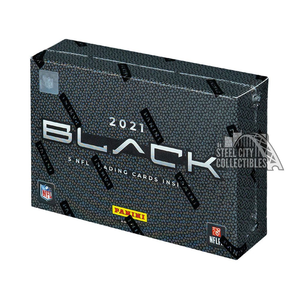 2021 Panini Black Football Hobby Box Steel City Collectibles