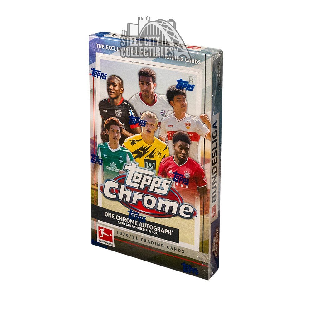 2020-21 Topps Chrome Bundesliga Soccer Hobby Box Steel City Collectibles