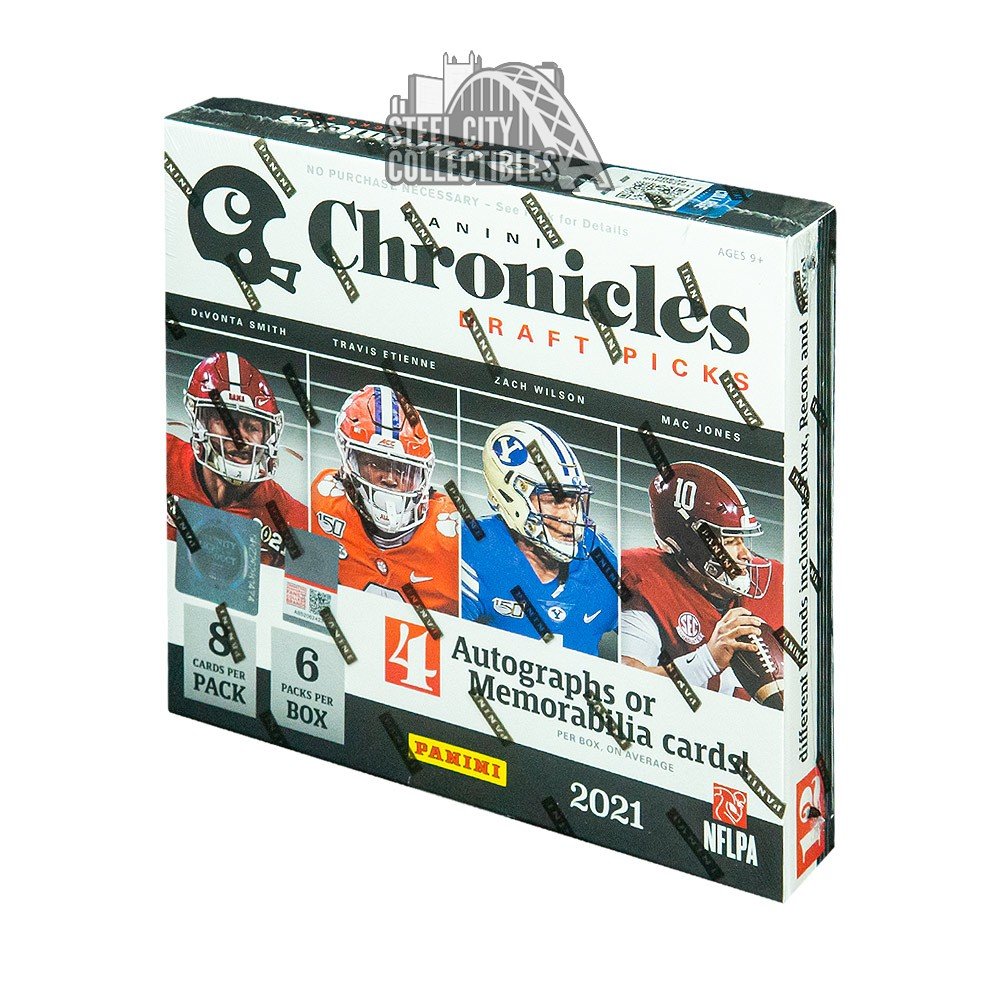 2021 Panini Chronicles Draft Picks Collegiate Football Hobby Box