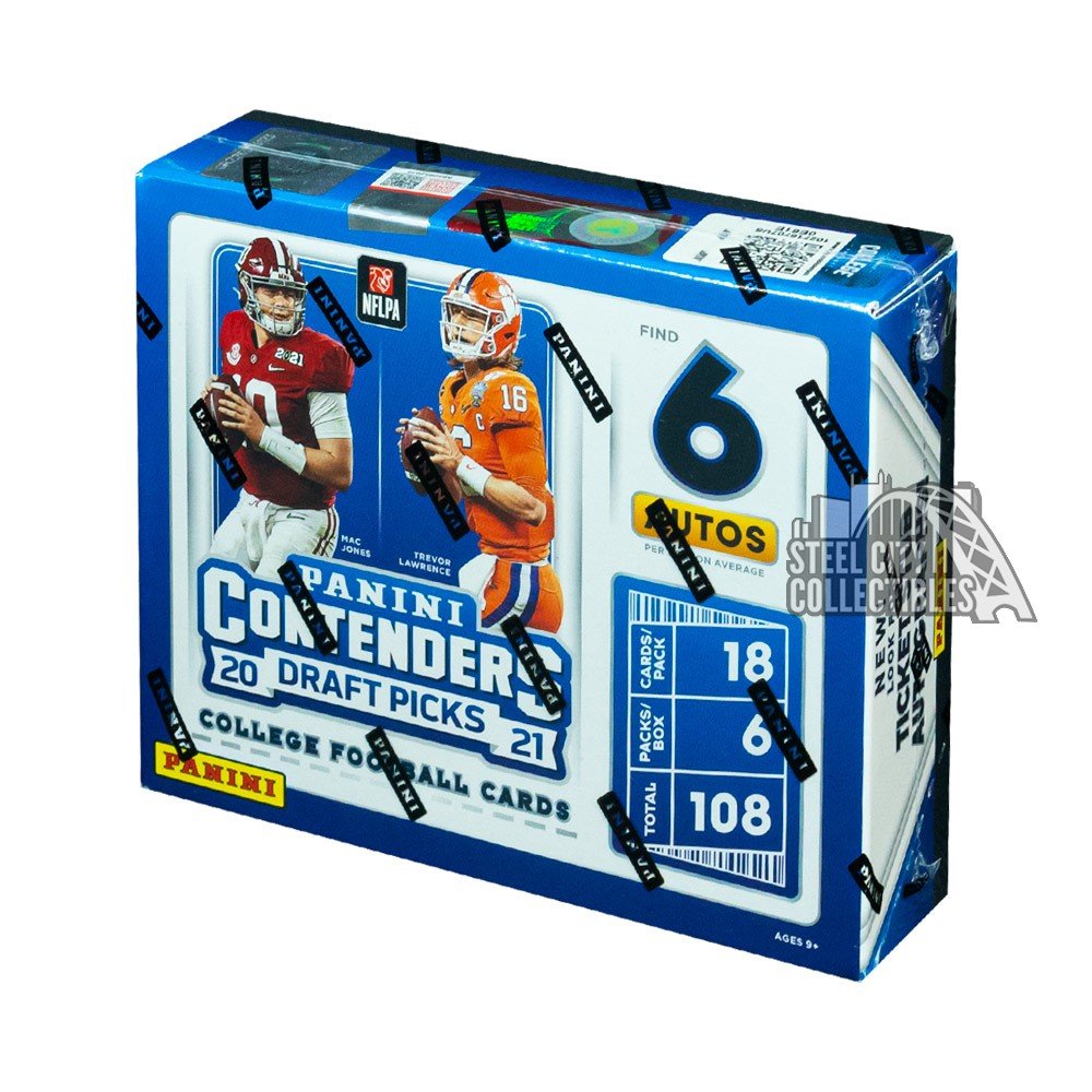 2021 Panini Contenders Draft Picks Football Hobby Box