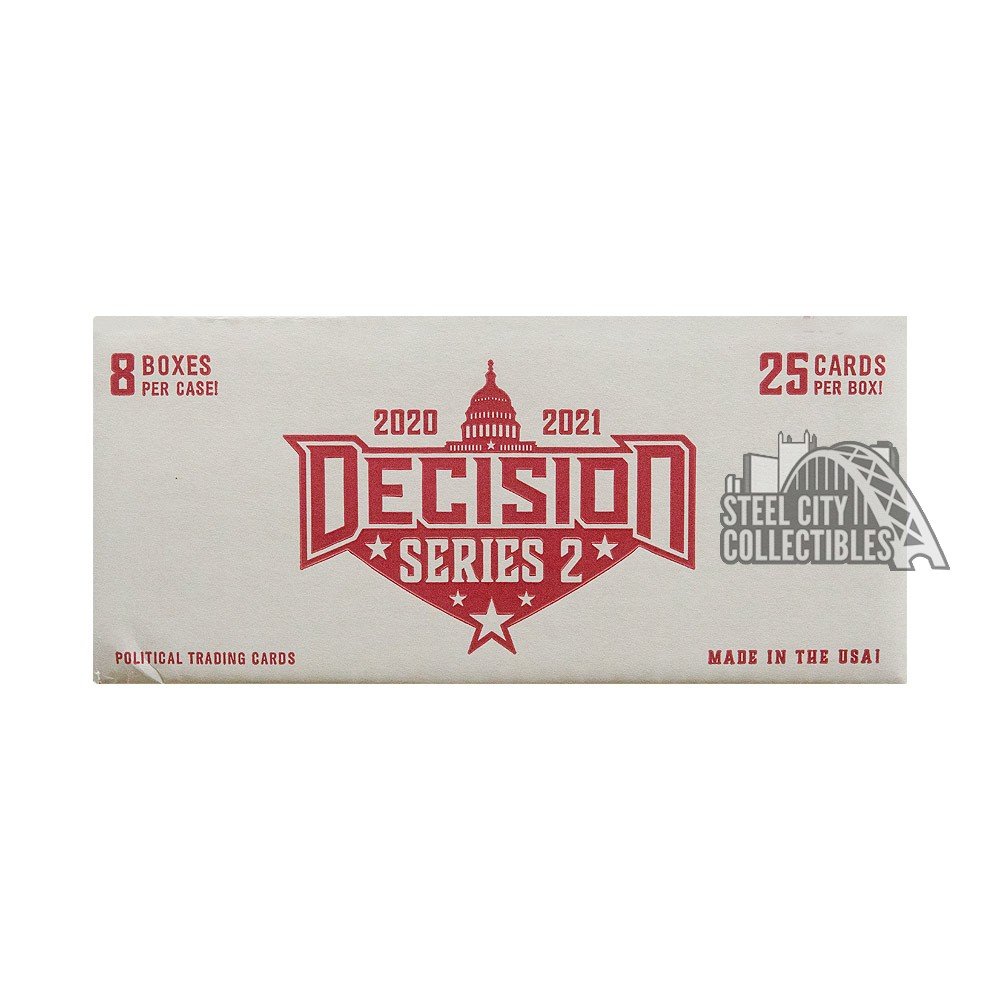 Decision 2020 Political Trading Cards Series 2 Hobby 16Box Case