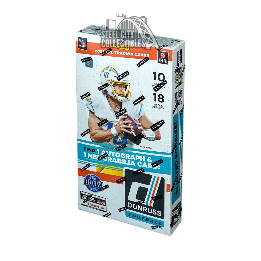 2021 Panini Donruss Football Hobby Box | Steel City Collectibles