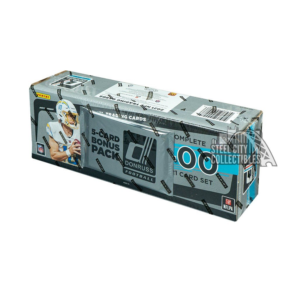 2021 Panini Donruss Football Factory Set Hobby Version Steel City