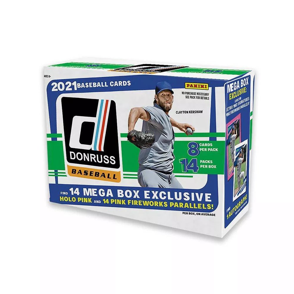 2021 Panini Donruss Baseball Mega Box Steel City Collectibles