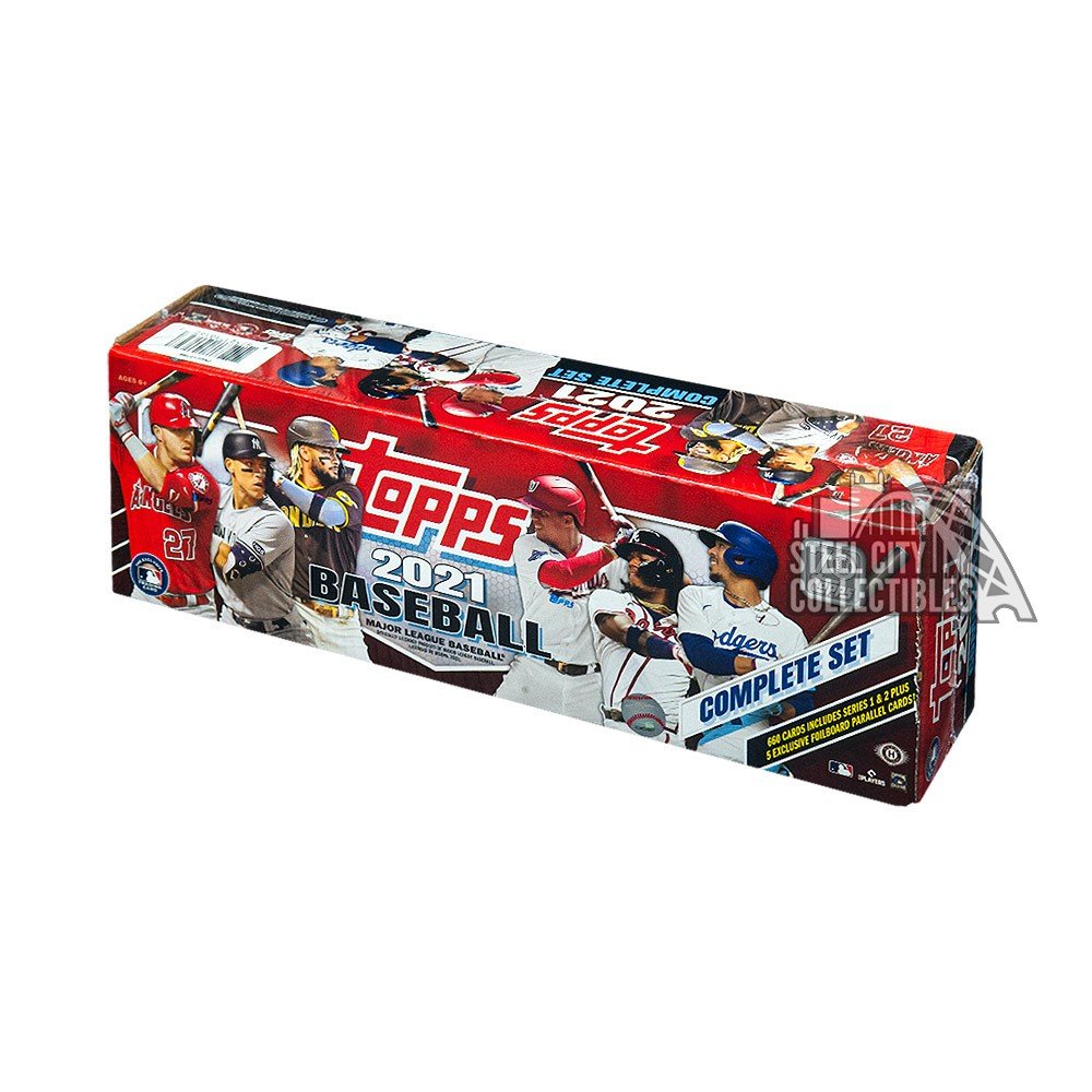 2021 Topps Baseball Factory Set Hobby Version Steel City Collectibles