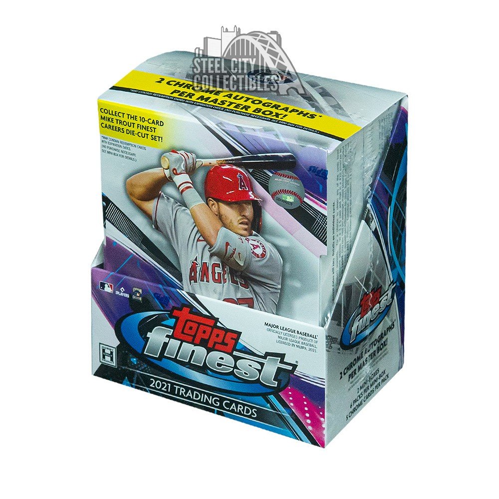 2021 Topps Finest Baseball Hobby Box