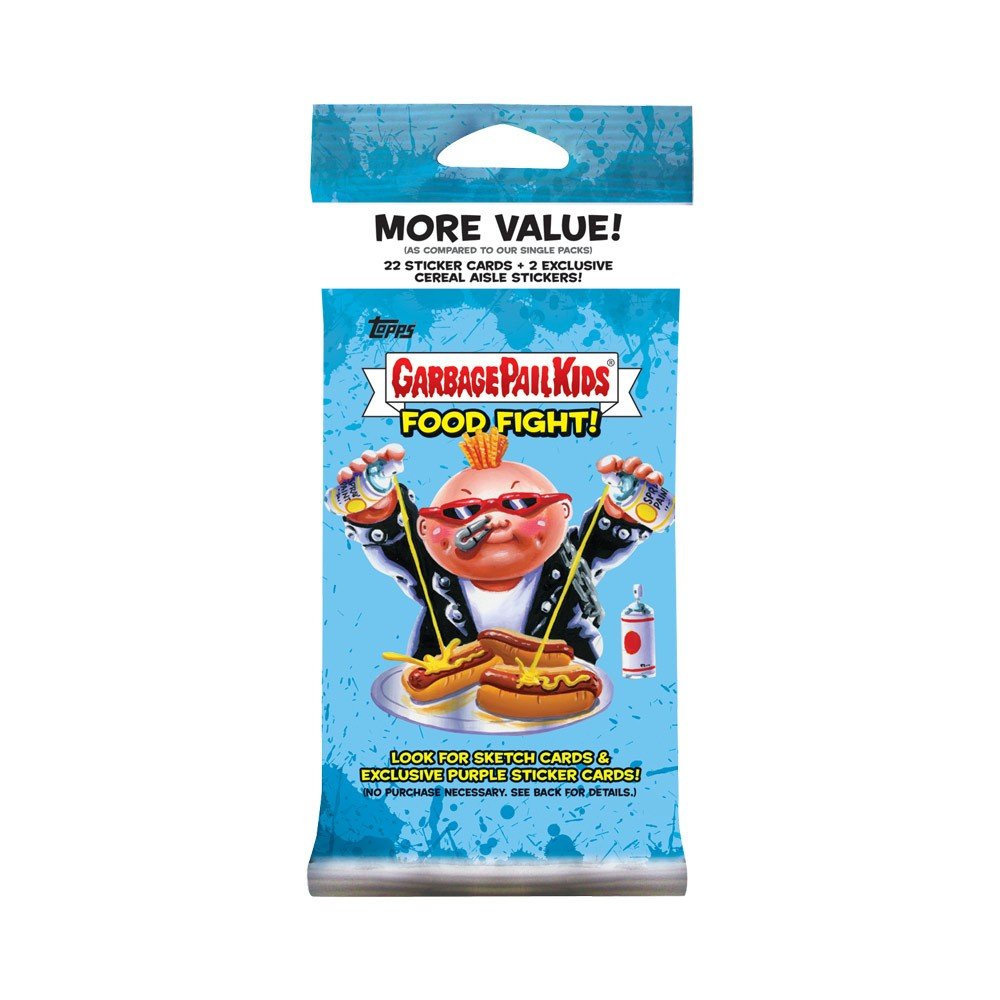 2021 Topps Garbage Pail Kids Food Fight! Fat Pack 12 Pack Lot | Steel City Collectibles 2021 Topps Garbage Pail Kids Food Fight! Fat Pack 12 Pack Lot | Steel City Collectibles