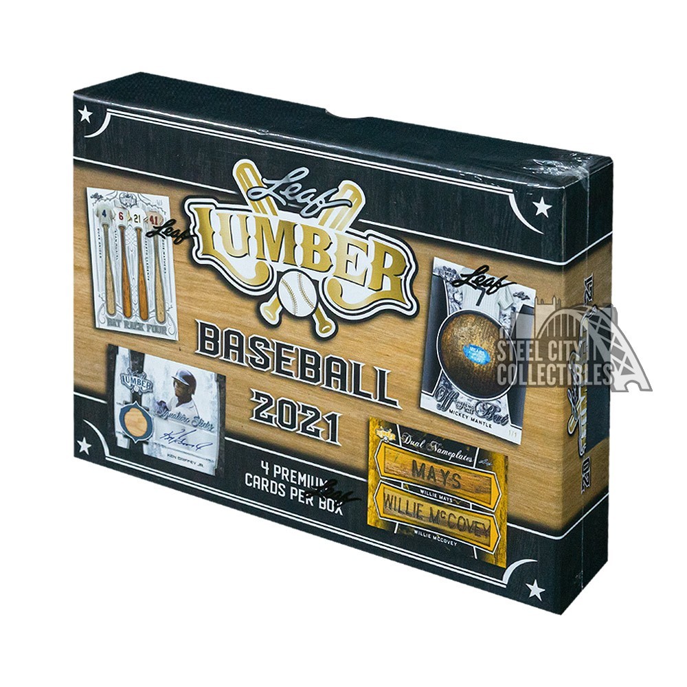 2021 Leaf Lumber Baseball Hobby Box Steel City Collectibles