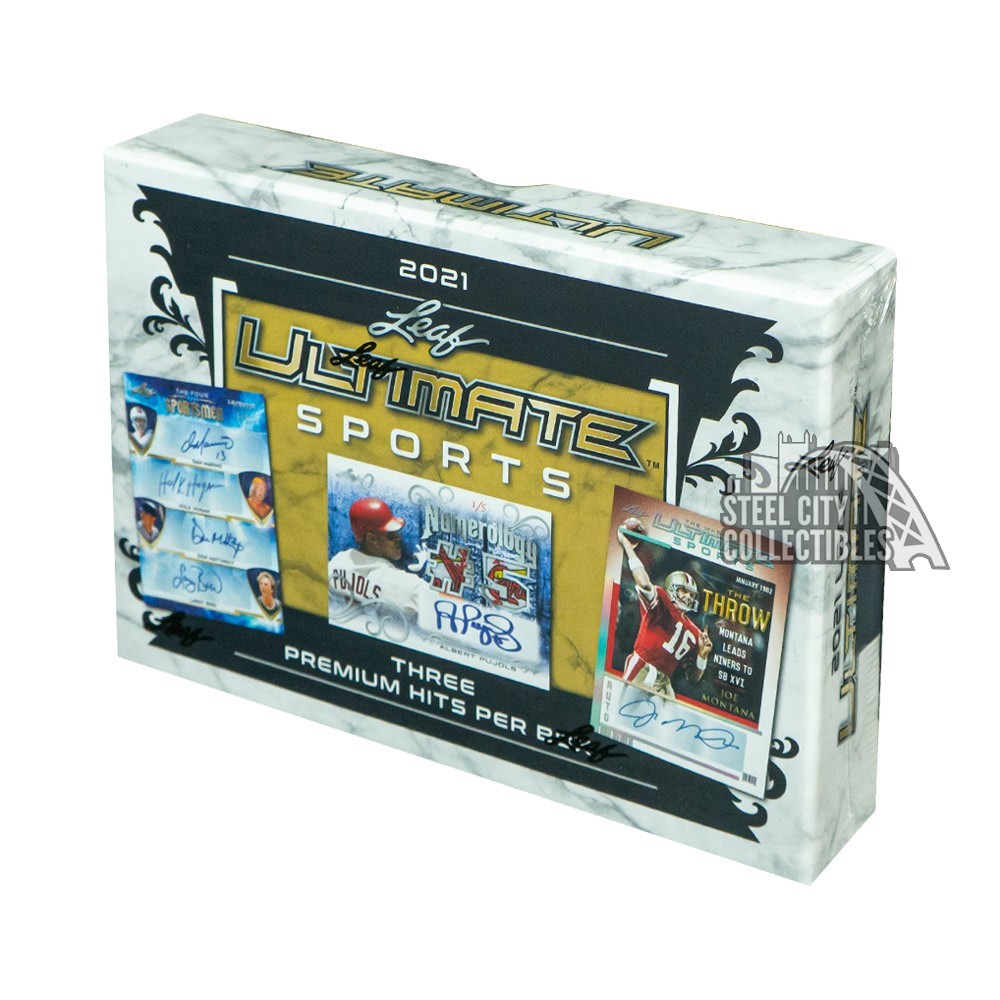 2021 Leaf Ultimate Sports Hobby Box Steel City Collectibles
