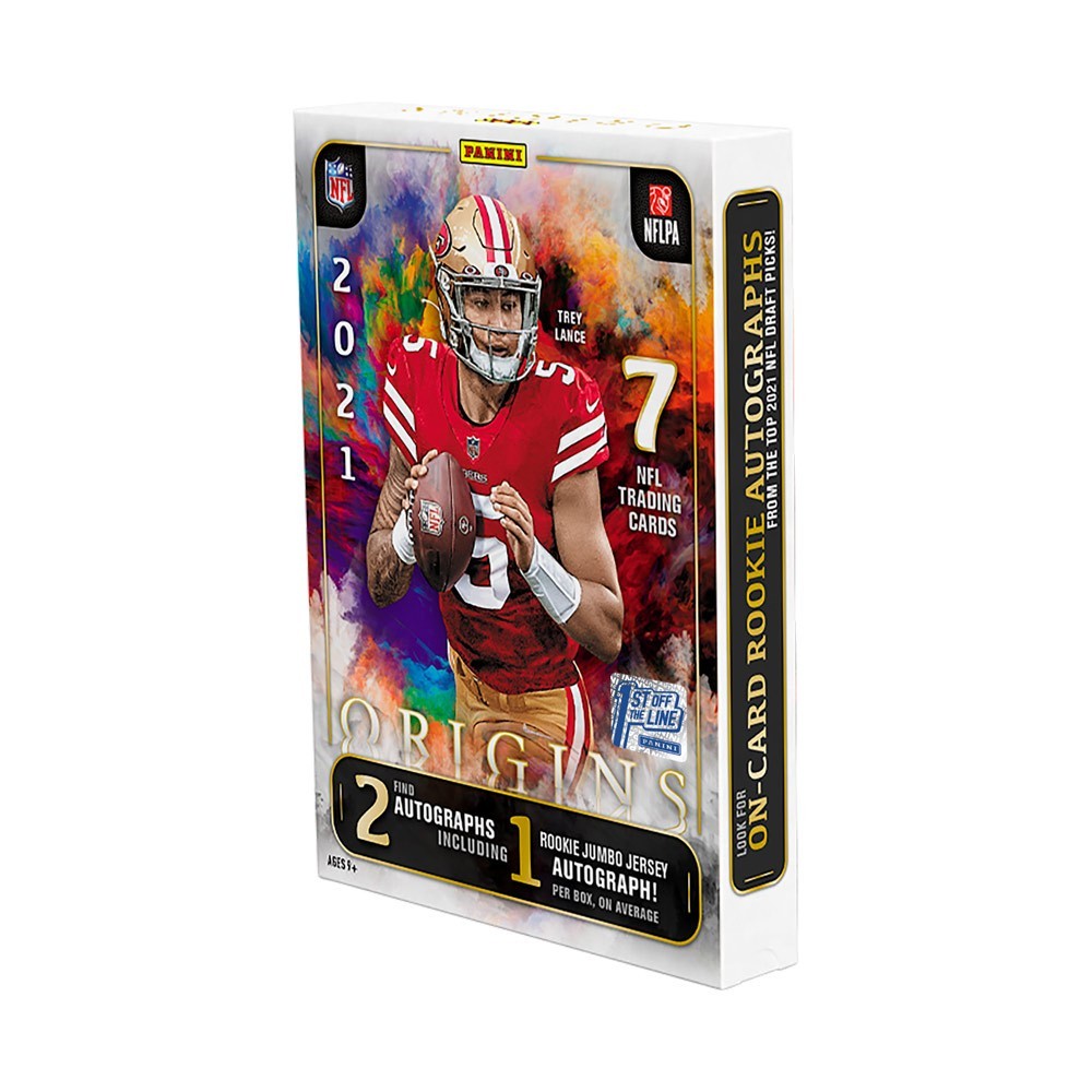 2021 Panini Origins Football Hobby Box 1st Off The Line Steel City