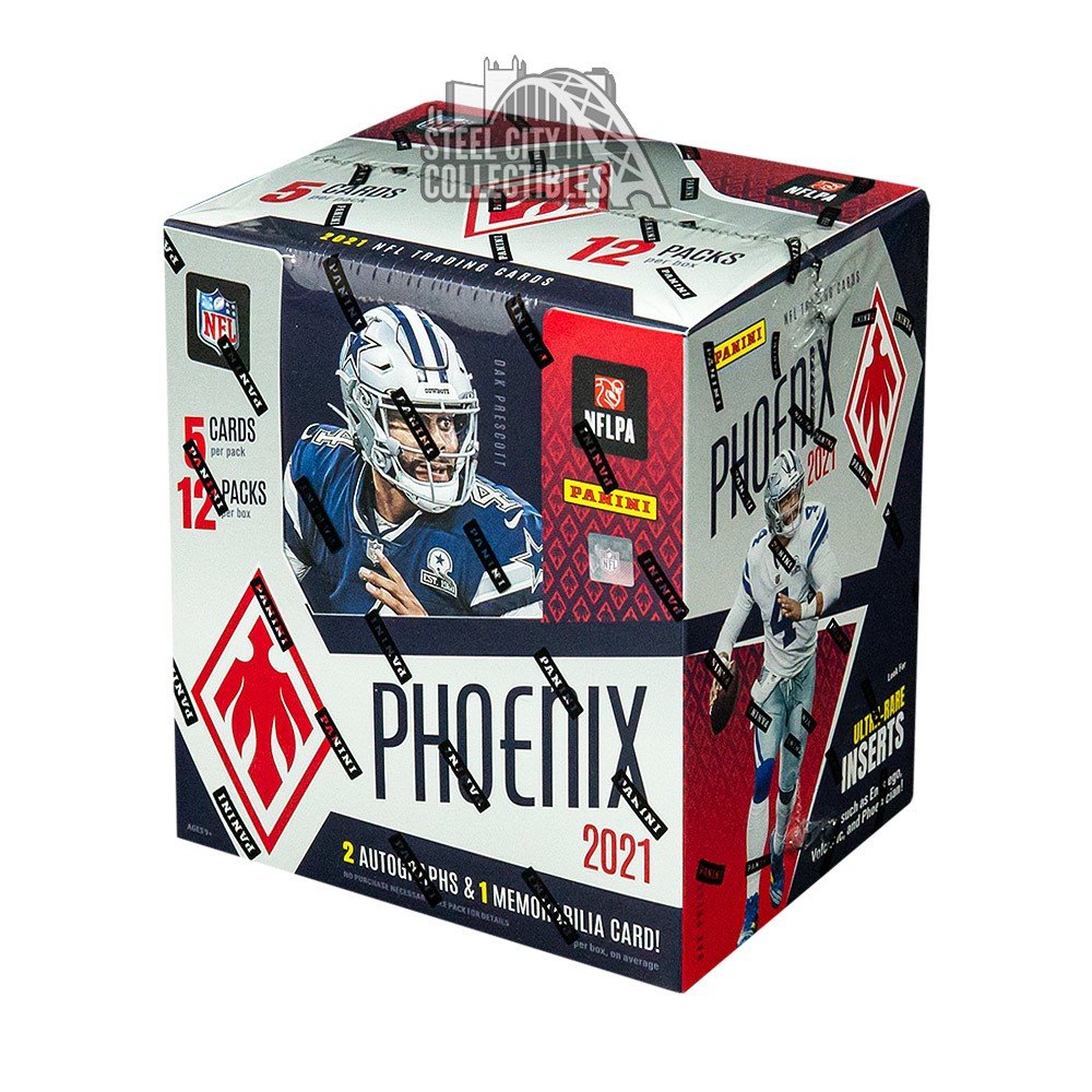 2021 Panini Phoenix Football Hobby Box Steel City Collectibles