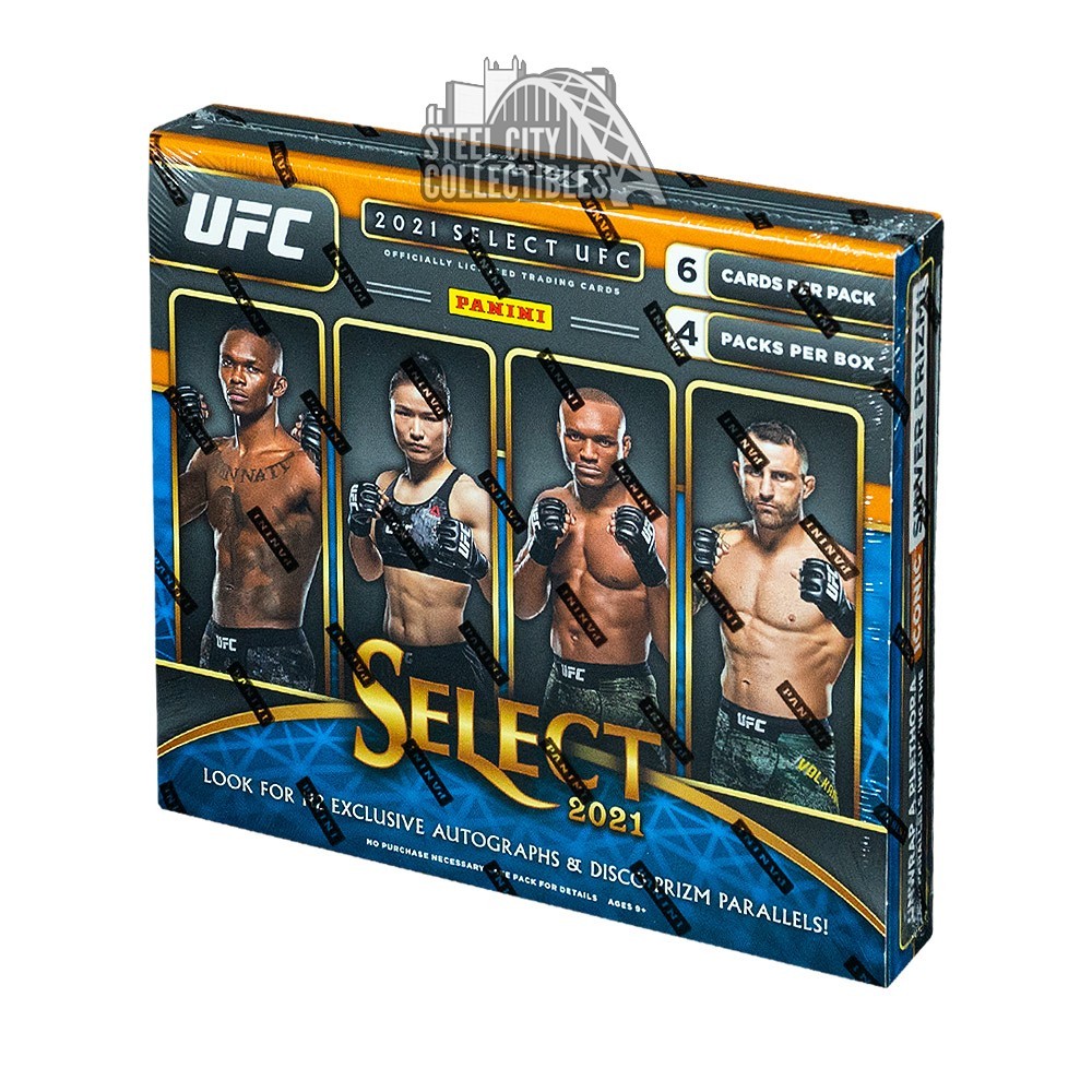2021 Panini Select UFC Hobby Hybrid H2 Box Steel City Collectibles