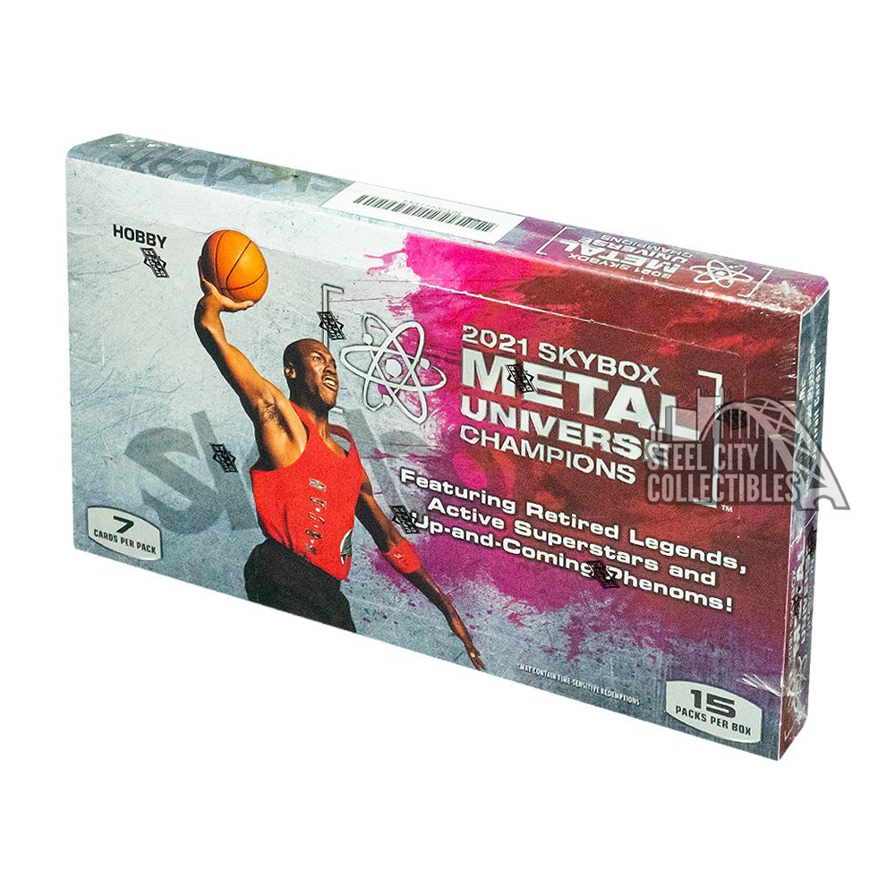 2021 Upper Deck Skybox Metal Universe Champions Hobby Box