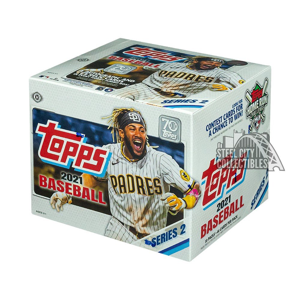 2021 Topps Series 2 Baseball HTA Hobby Jumbo Box Steel City Collectibles