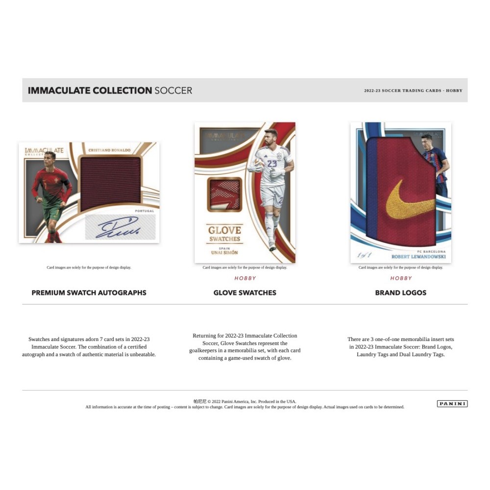 2022-23 Panini Immaculate Soccer Hobby Box | Steel City